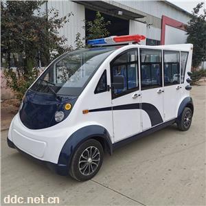  凯驰物业保安电瓶巡查车厂区景区观光车治安四轮电动巡逻车